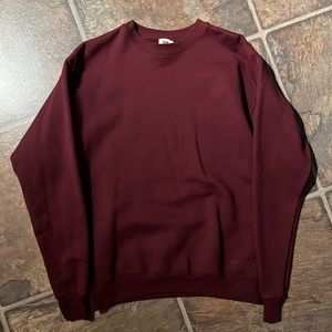 Hanes basic red sweatshirt